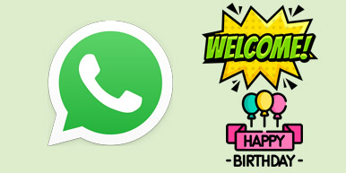 Ahora puedes enviar también por WhatsApp los emails de ocasiones especiales, como cumpleaños o bienvenida