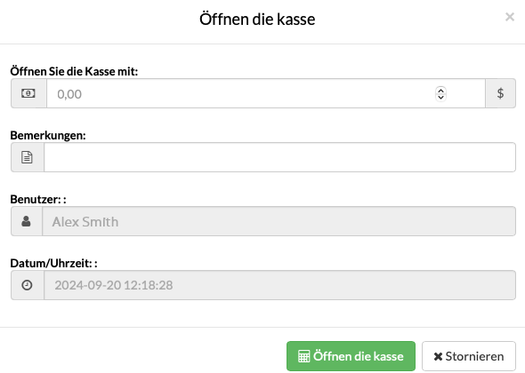 Tierhandlung Software iPhone Kasse