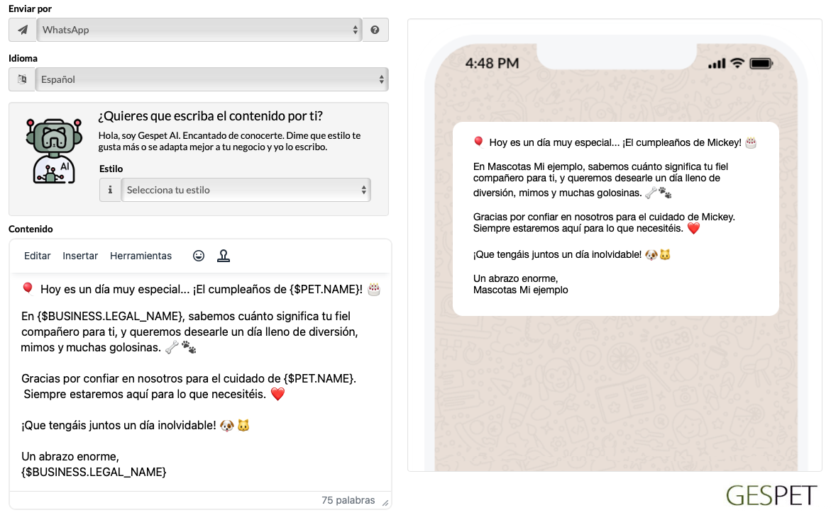 reservas online mascotas