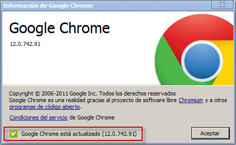 Google Chrome Version prüfen für Gespet Verwaltungssoftware für Tierbetriebe