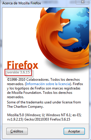Firefox Version prüfen für sichere Gespet Software in Tierbetrieben