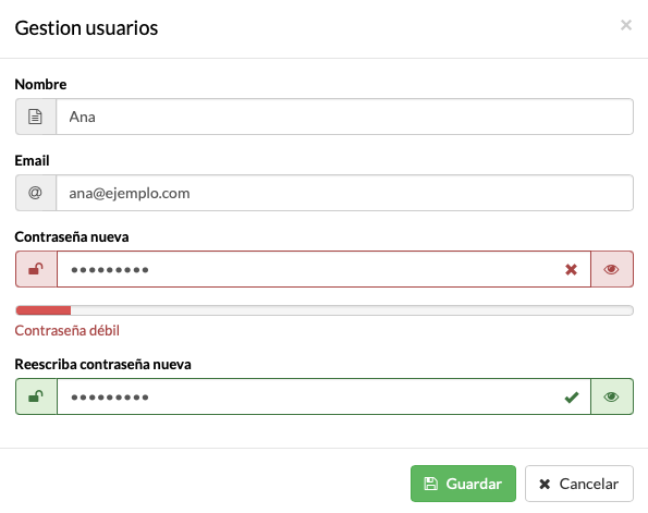 usuarios, empleados y permisos en software para negocios de mascotas