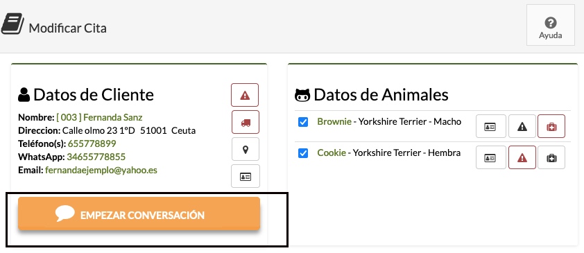 crm peluquería canina