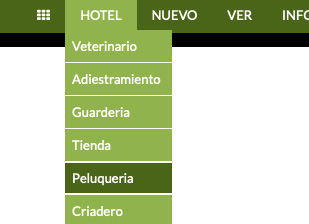 selector de software Gespet para abrir Magic Desk en negocios de mascotas