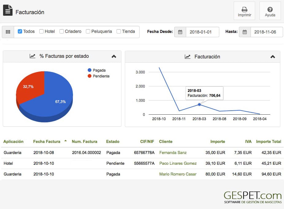 facturación y tickets para negocios de mascotas con software Gespet con Gespet - informe_ingresos_gastos_peluqueria_canina