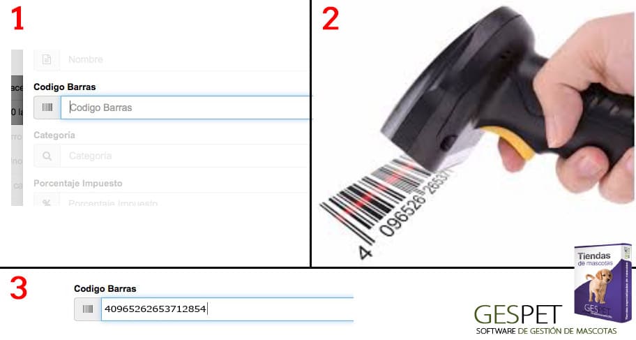 ordenar productos por categorías en tienda de mascotas