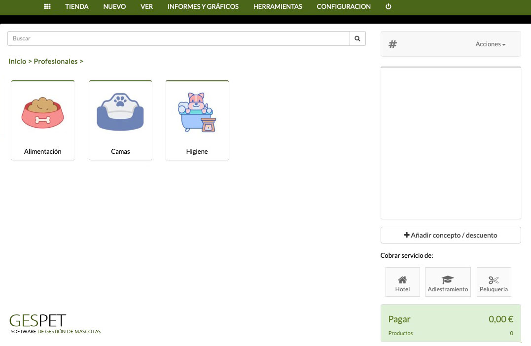 software para tienda de mascotas con precios minoristas y mayoristas en software para mascotas - programa vender productos mascotas mayoristas
