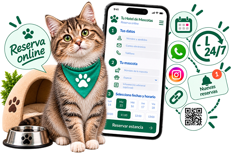 reservas online para hoteles caninos