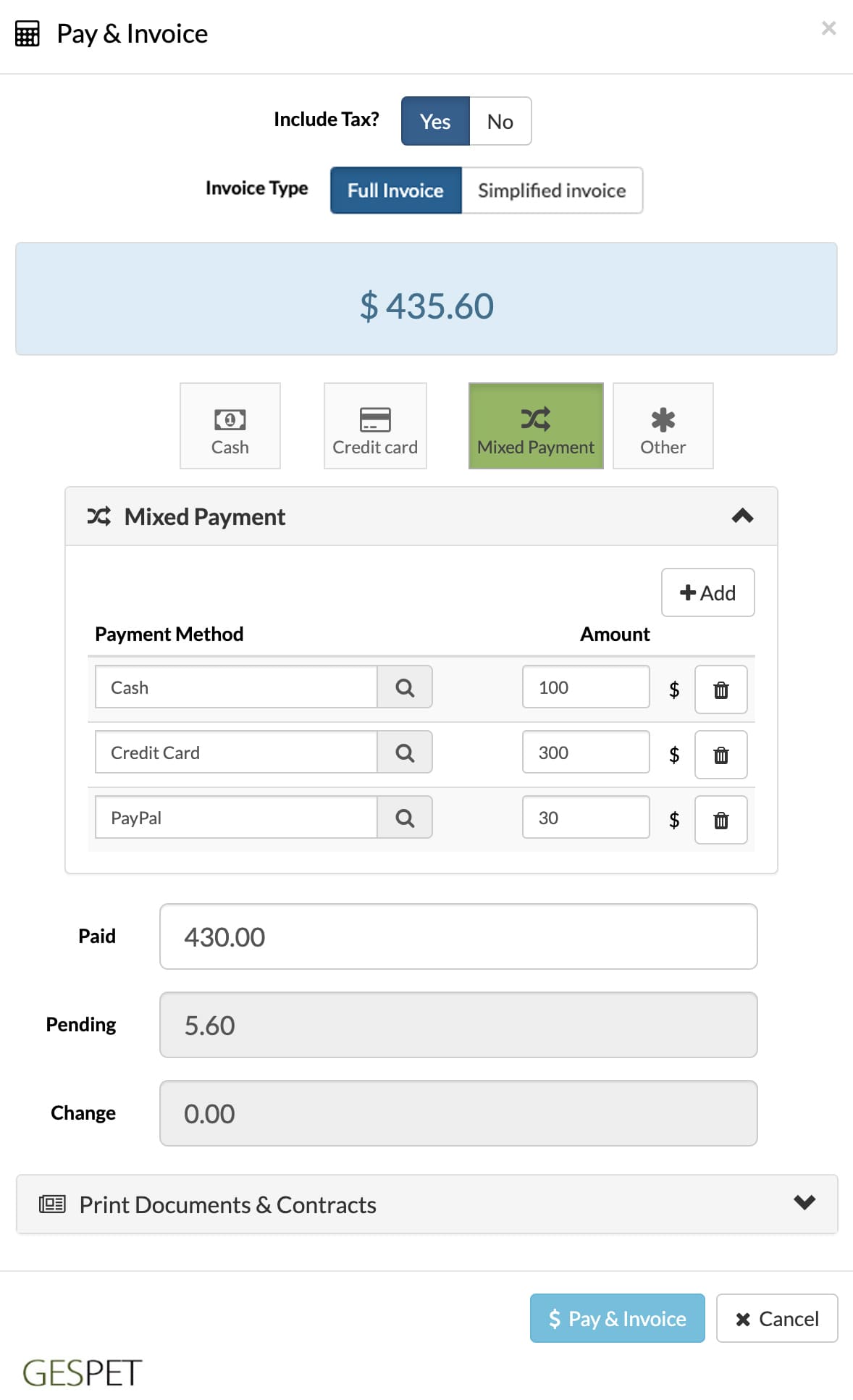 pet store software cash register
