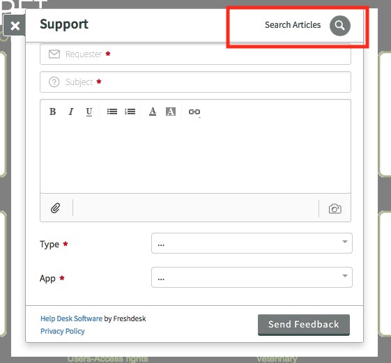 Gespet: training and help screenshot for pet business management software