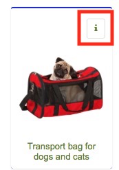 aplicativo de loja de animais adicionar produtos ao recibo