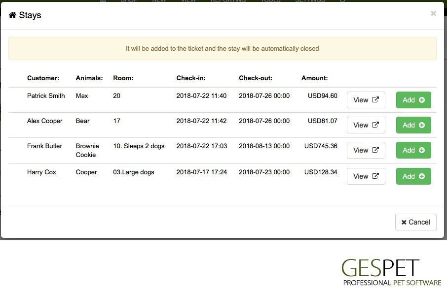 The most complete petshop software: How to sell and buy products screenshot for pet shop POS and pet store management software
