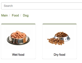 software de loja de animais android