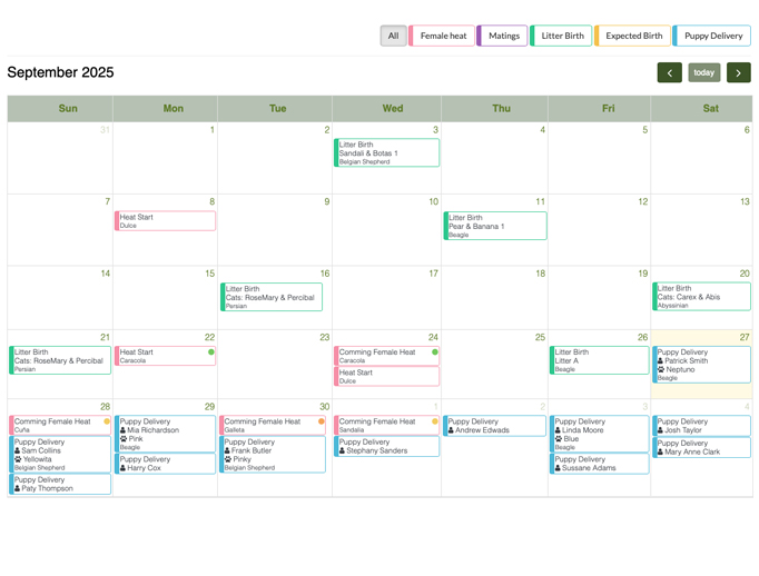 breeding planner