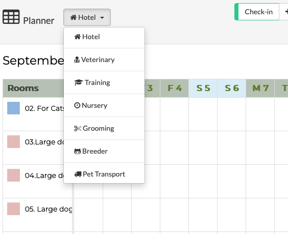 pet boarding business hours setup