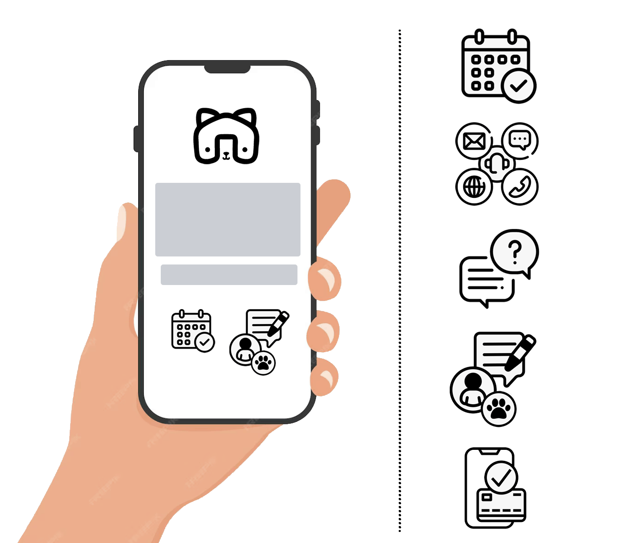 Advanced integrations and connectors for pet business software