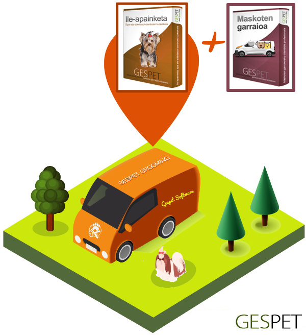 etxez etxeko maskoten ile-apaindegi mugikorrerako softwarea