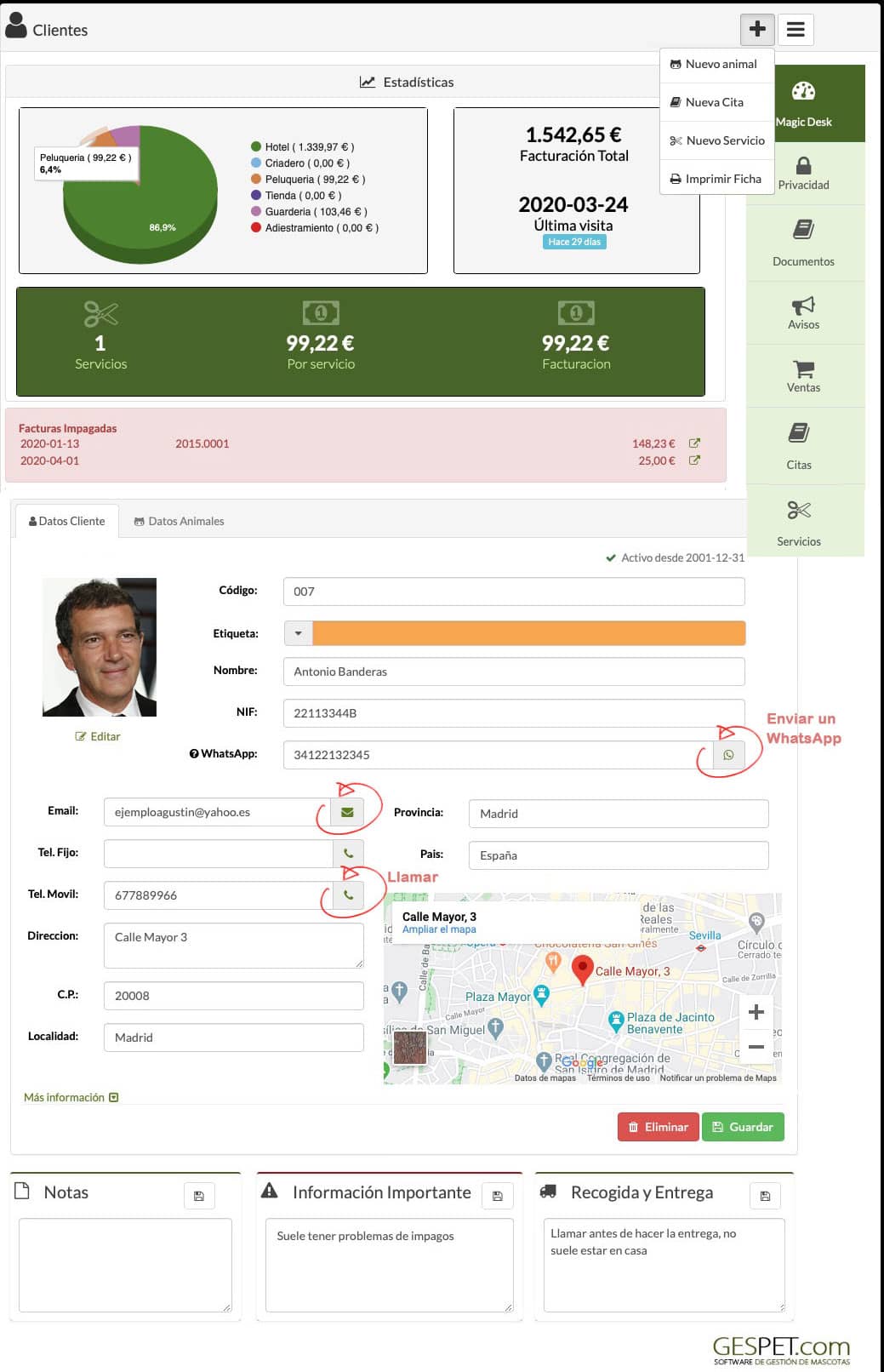 rentabilidad hotel gatos