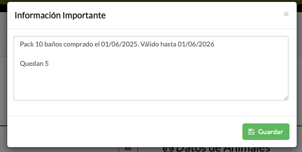agenda y planning residencia de perros