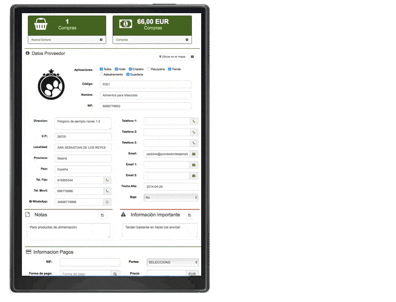 Hodeiko softwarea maskota-dendentzat, mugikor, tablet eta ordenagailurako