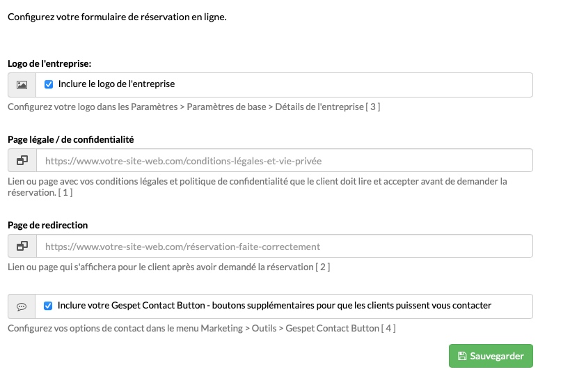 réservation en ligne pour garderie d'animaux configuration des réservations en ligne pour garderie d'animaux