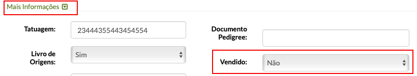 como vender um animal reprodutor