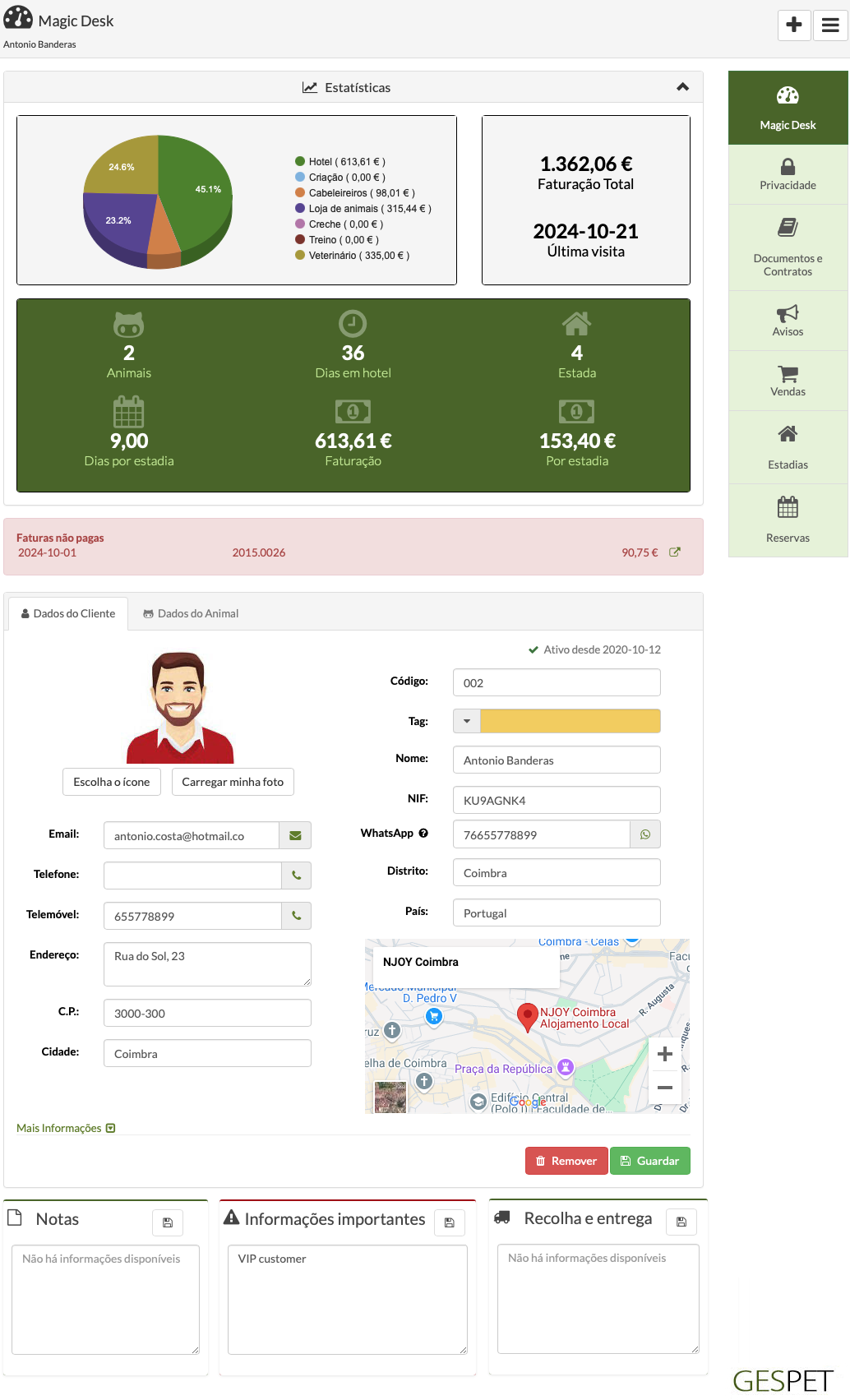 software para hotel de animais
